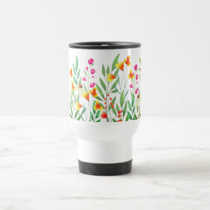 Mug De Voyage Sublimation fleur sauvage-23439