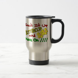 Mug De Voyage Sucez-le vers le haut de la renoncule