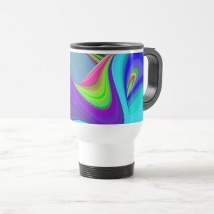 Mug De Voyage Summerfeel, Rainbowart 3D Abstrait