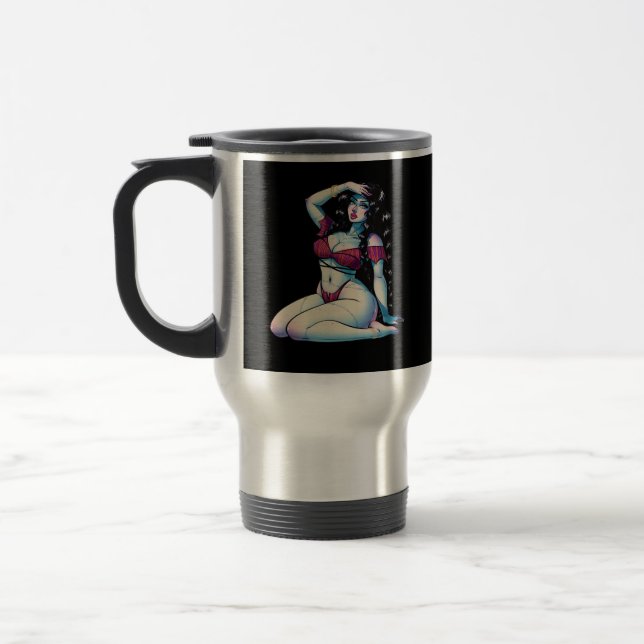 Mug De Voyage Summerween classique de froid mème (Gauche)