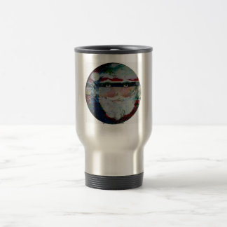 Mug De Voyage Sun drôle fait face à des cadeaux de Noël
