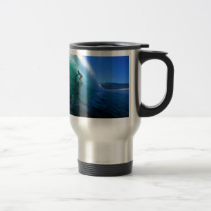 Mug De Voyage Surf dans le tube vert paradis Afrique du Sud