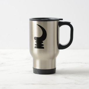 Mug De Voyage Symbole du klaxon   de guerre d'AKOBEN   de