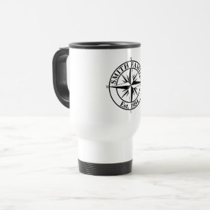 Mug De Voyage Symbole personnalisable du monogramme étoile de la