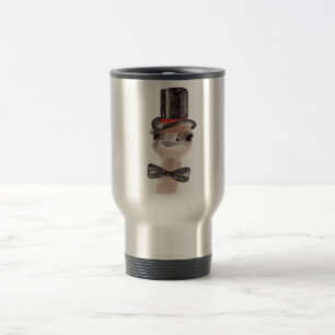 Mug De Voyage T-shirt d'autruche de hippie