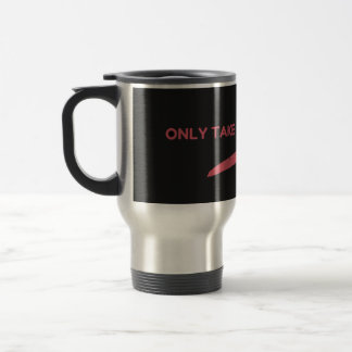 Mug De Voyage T-Shirt Motivant 'Faire Un Pas Seulement' - Minima