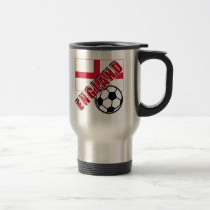 Mug De Voyage T-shirts de fan de foot du monde de l'ANGLETERRE
