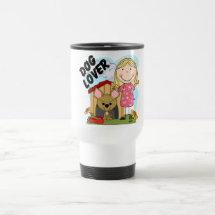 Mug De Voyage T-shirts et cadeaux blonds de fille d'amoureux des