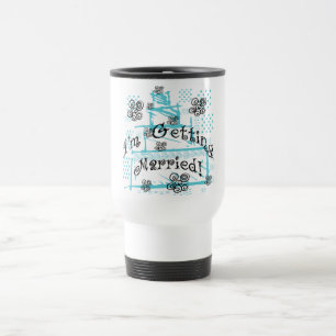 Mug De Voyage T-shirts et cadeaux de jeune mariée de gâteau de