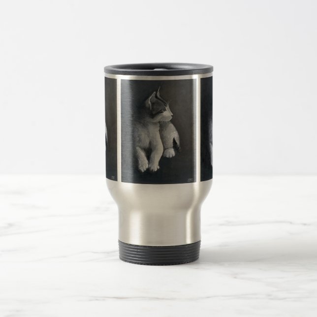 Mug De Voyage Tabby Kitten (Centre)