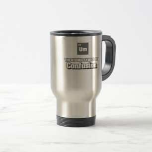 Mug De Voyage Tableau périodique - Élément Um de confusion
