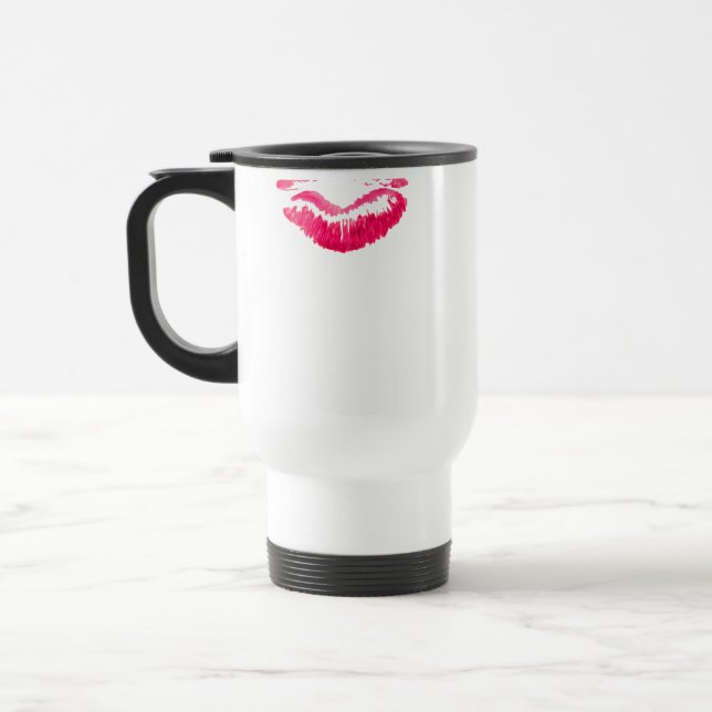 Mug De Voyage Tache de bâtonnet (Gauche)