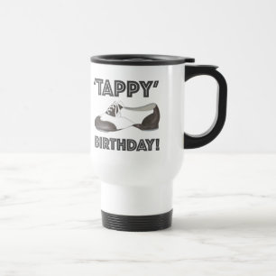 Mug De Voyage Tappy Birthday Black White Tap Danse Enseignant Ch