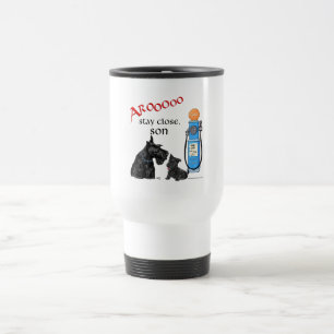 Mug De Voyage Tarifs de l'essence pour Terrier Écossais !!