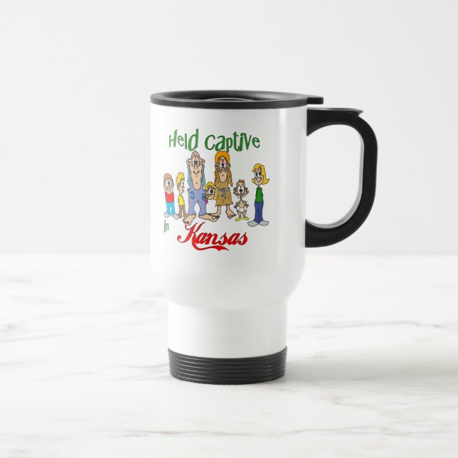 Mug De Voyage Tenu captif au Kansas (Droite)
