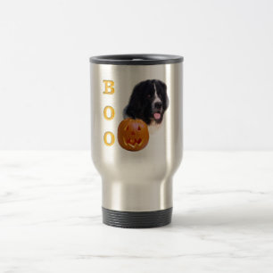 Mug De Voyage Terre-Neuve Landseer Halloween Boo