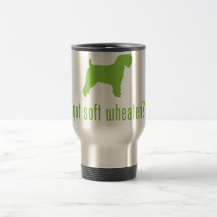 Mug De Voyage Terrier blond comme les blés doucement enduit