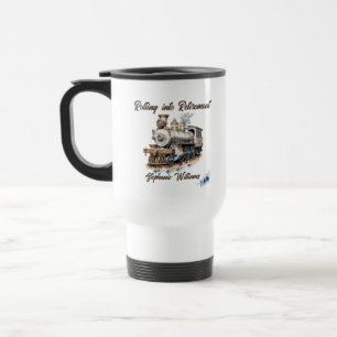Mug De Voyage Thème Voyage à la retraite Rolling dans le train d