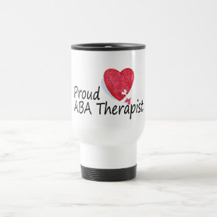 Mug De Voyage Thérapeute fier d'aba