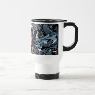 Mug De Voyage Tony Stark enlevant la combinaison d'Iron Man