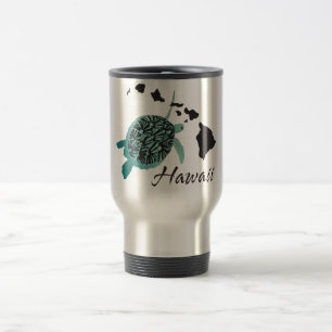 Mug De Voyage Tortue de mer d'Hawaï
