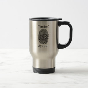 Mug De Voyage Touché par Dieu