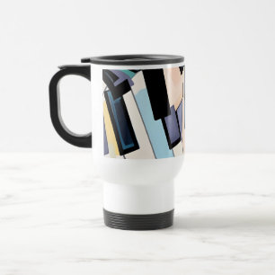 Mug De Voyage Touches de piano abstraites artwork