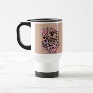 Mug De Voyage Toujours choisir le design Crystal Magic Sparkle