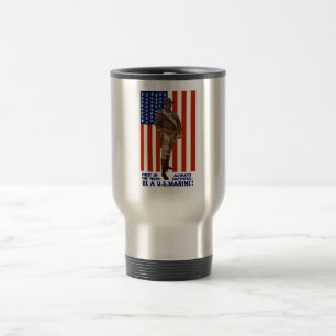 Mug De Voyage Toujours fidèle -- Soyez une marine des États-Un