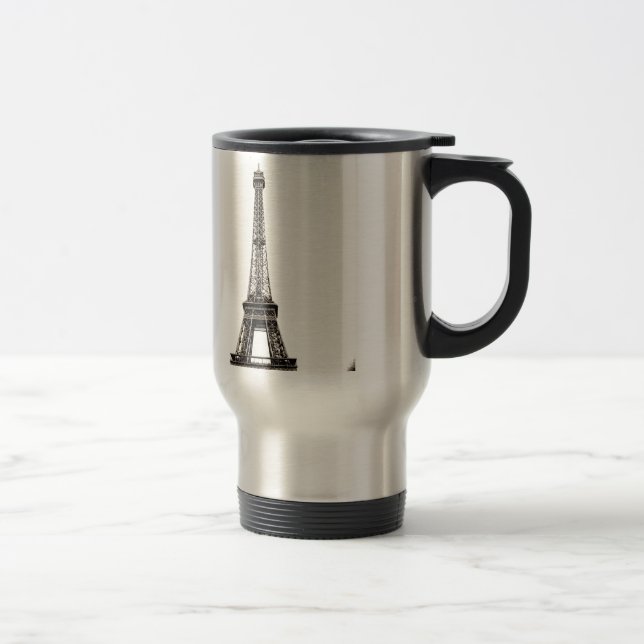 Mug De Voyage Tour Eiffel (Droit)