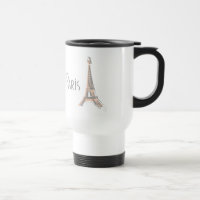 Tour Eiffel gris abstrait de PARIS