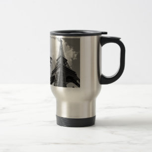 Mug De Voyage Tour Eiffel noir et blanc à Paris