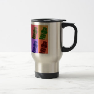 Mug De Voyage Tour penchée de Pise Pop Art