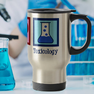 Mug De Voyage Toxicologie Peace Love