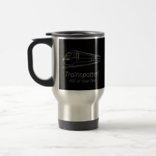 Mug De Voyage Trainspotv TVH Railfan UK Fan Amateur de chemin de