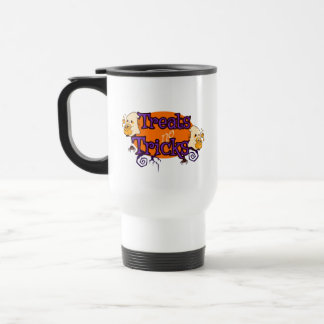 Mug De Voyage Traite Pas De Trucs Pour Les Fantômes D'Halloween