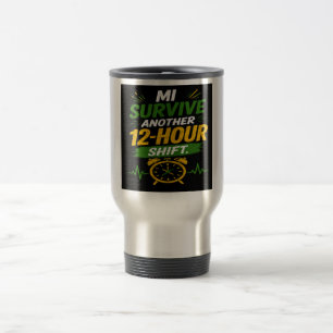Mug De Voyage Travail de 12 heures CNA/Nurse jamaïcain personnal