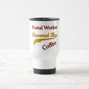 Mug De Voyage Travailleur postal actionné par le café