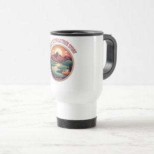 Mug De Voyage Travel Real Story Tee — Pas de faux badge de voyag