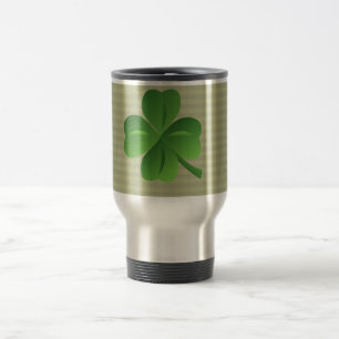 Mug De Voyage Trendy Irlandais Chanceux Shamrock Classe