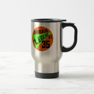 Mug De Voyage Trentes-cinquième cadeaux d'anniversaire d'urban
