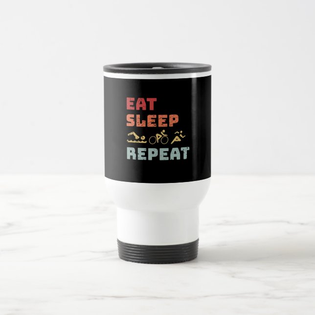 Mug De Voyage Triathlon (Centre)