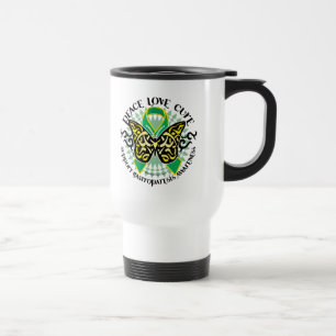 Mug De Voyage Tribal 2 de papillon de gastroparésie