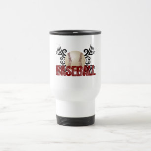 Mug De Voyage Tribal de base-ball