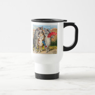 Mug De Voyage Trois Petits Chatons Illustration de Mère l'Oye