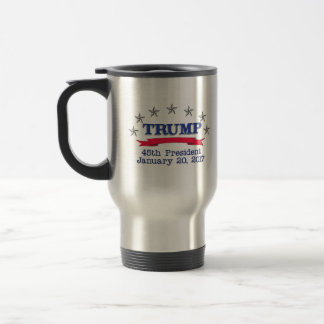 Mug De Voyage Trump le quarante-cinquième président