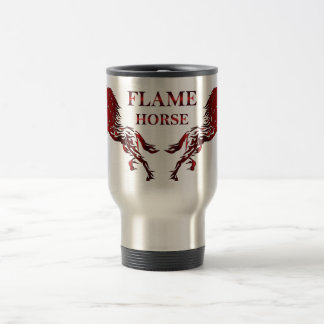 Mug De Voyage Tumbler Cheval de Flamme