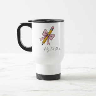 Mug De Voyage Tumbler pour enseignant, Tumbler personnalisé pour