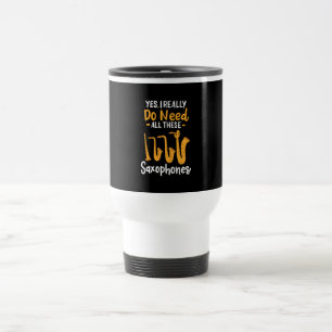Mug De Voyage Types de saxophone