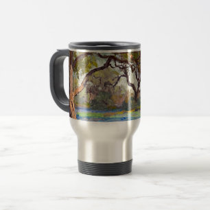 Mug De Voyage Un champ de bleuets à Alamo Heights,